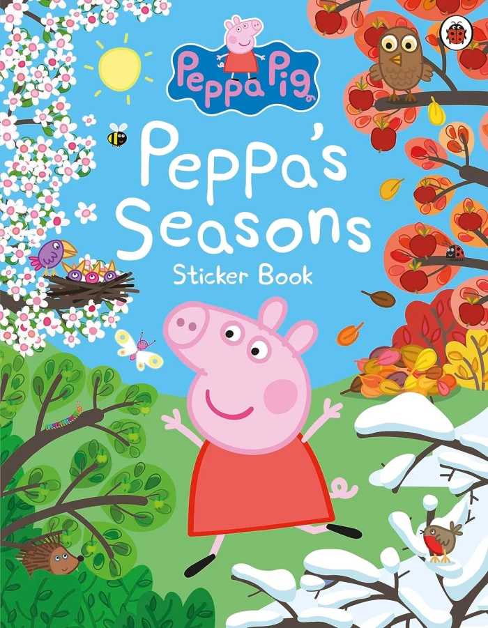 Peppa's Seasons Sticker Book, nálepkový zošit