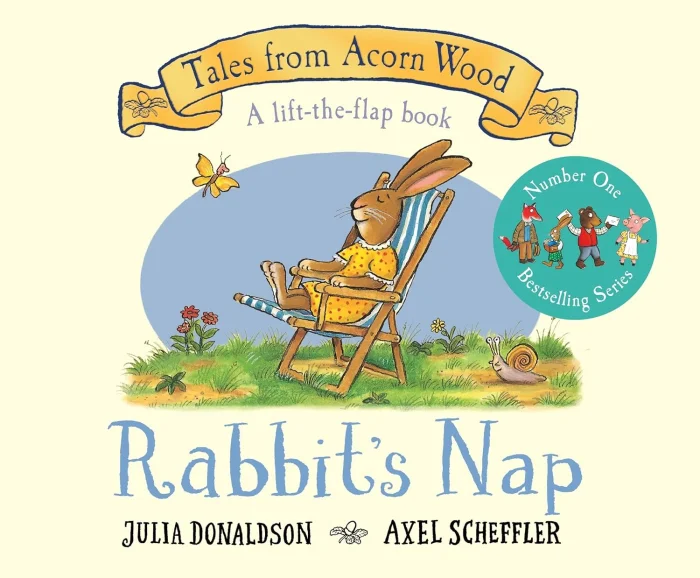 Rabbit's Nap, anglická kniha - leporelo