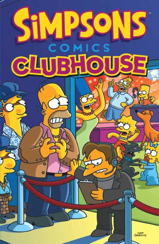 Simpsons - Comics Clubhouse, anglická kniha - komiks