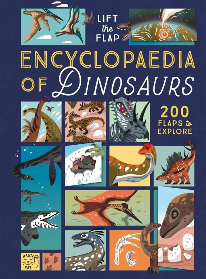 The Lift-the-Flap Encyclopaedia of Dinosaurs, anglická kniha