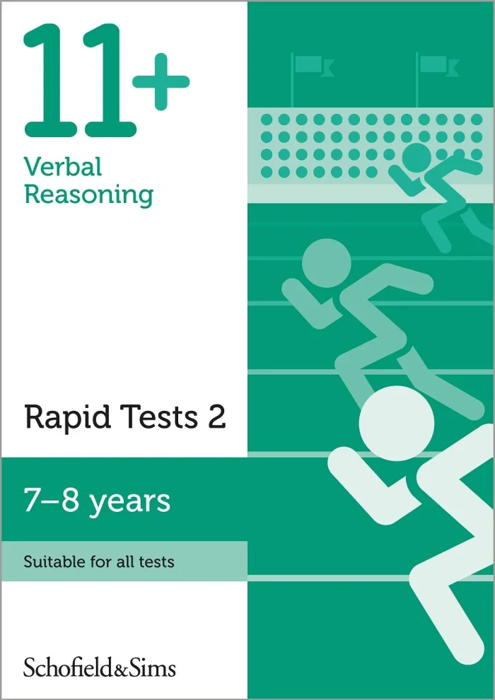 11+ Verbal Reasoning Rapid Tests Book 2 for GL and CEM: Year 3 (Ages 7-8), pracovný zošit