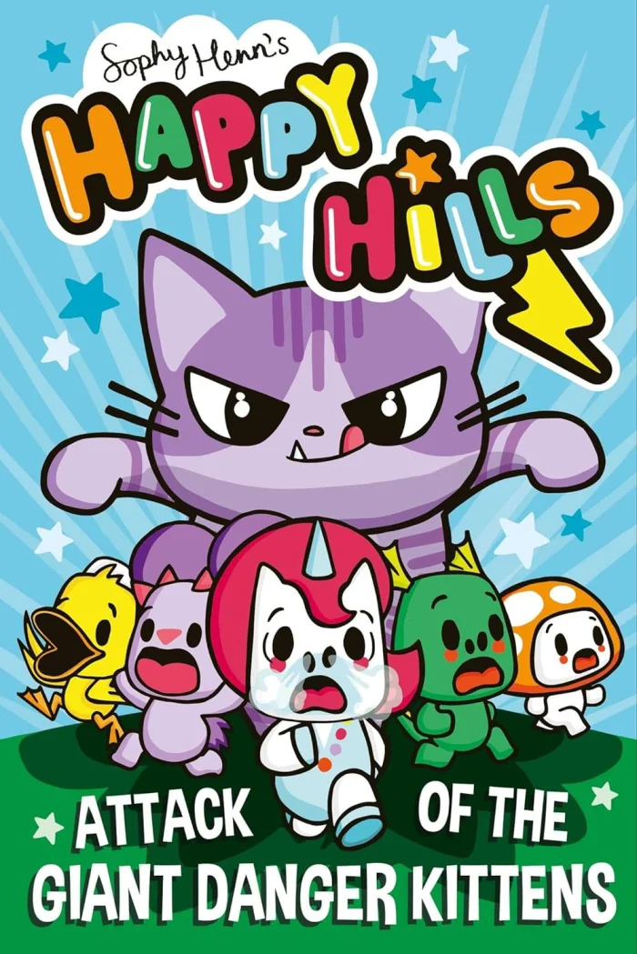 Attack of the Giant Danger Kittens (1), anglická kniha- komiks