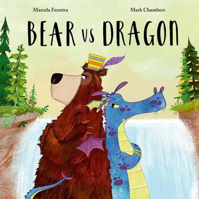Bear vs Dragon, anglická kniha