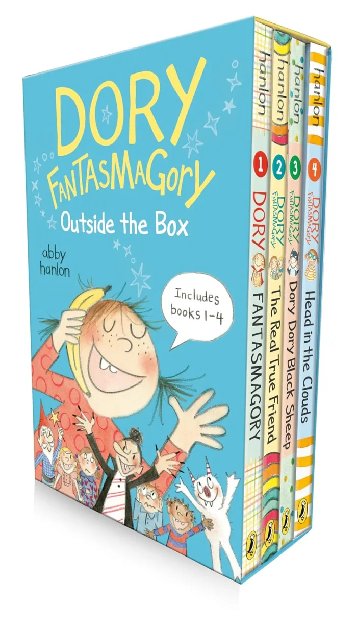 Dory Fantasmagory: Outside the Box (Books 1-4), anglická kniha