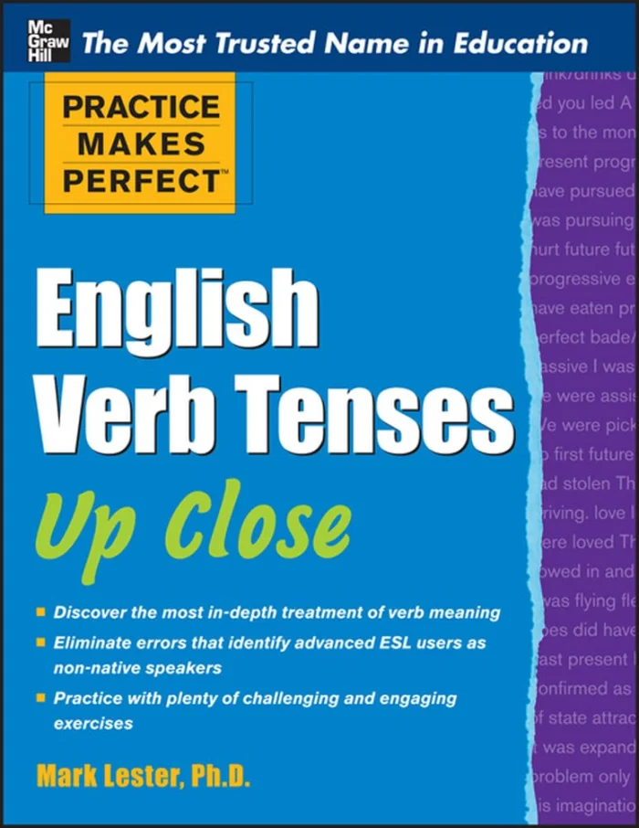 English Verb Tenses Up Close, anglická kniha