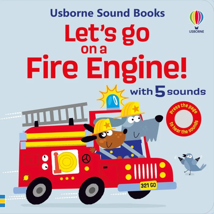 Let's go on a Fire Engine, leporelo so zvukmi