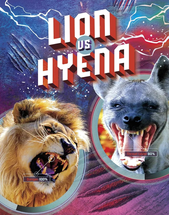 Lion vs Hyena (L14), anglická kniha