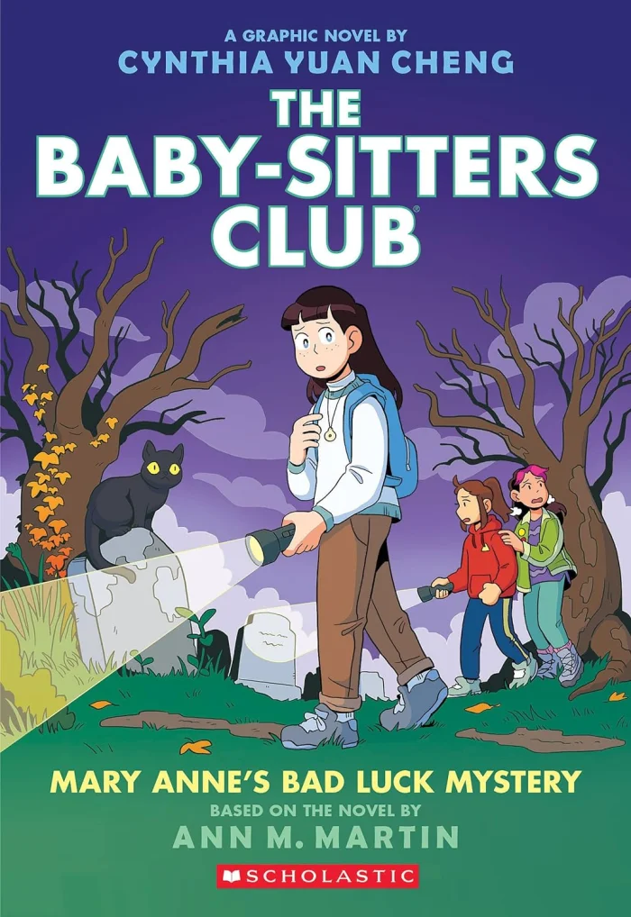 Mary Anne's Bad Luck Mystery (13), anglická kniha - komiks