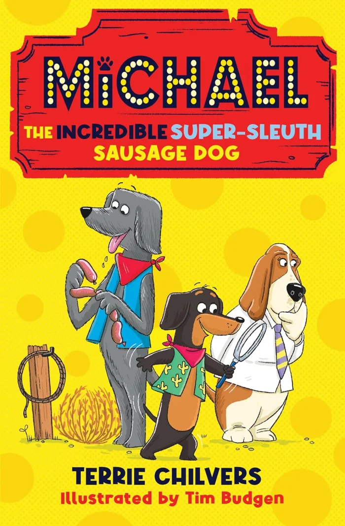 Michael the Incredible Super-Sleuth Sausage Dog, anglická kniha