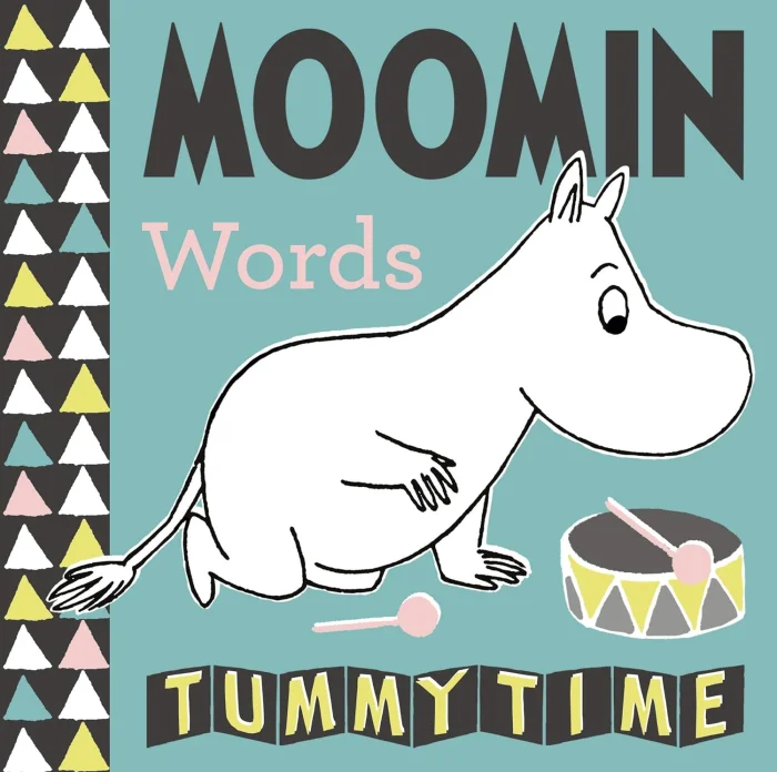 Moomin Baby: Words Tummy Time, anglická kniha - rozkladacie leporelo