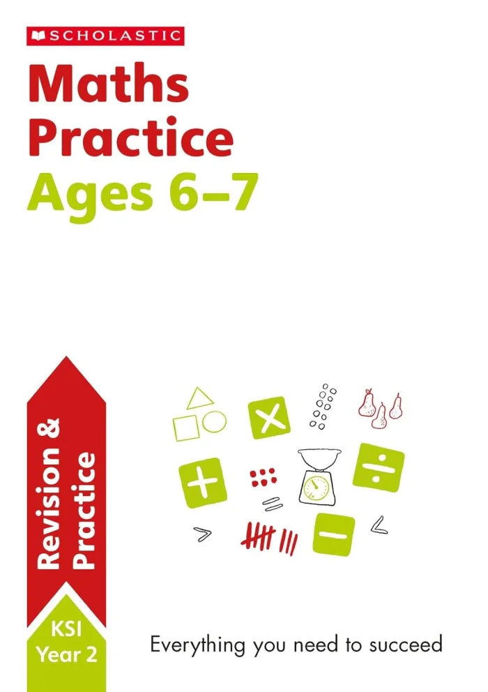 National Curriculum Maths Practice Book for Year 2, anglická kniha