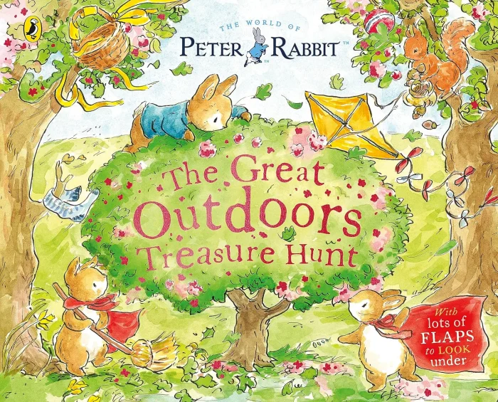 Peter Rabbit:The Great Outdoors Treasure Hunt, anglická kniha