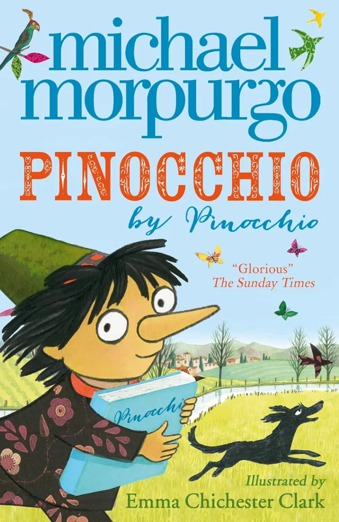 Pinocchio, anglická kniha