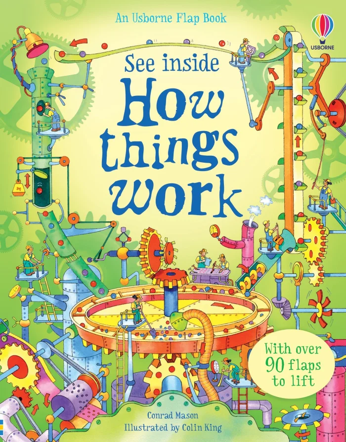 See Inside How Things Work, anglická kniha - leporelo