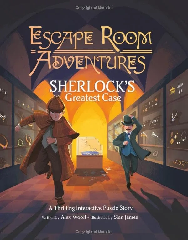 Sherlock's Greatest Case (A Thrilling Interactive Puzzle Story), anglická kniha