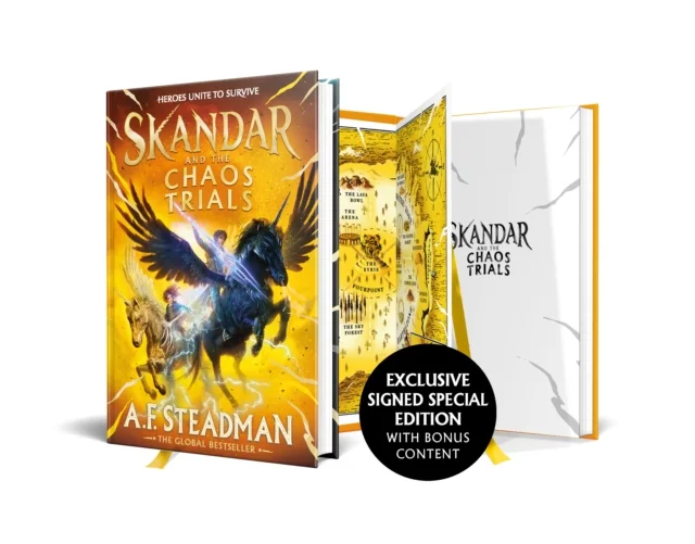 Skandar and the Chaos Trials - Signed Edition (3), anglická kniha