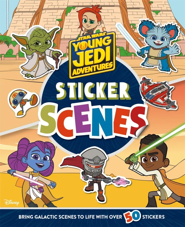 Star Wars Jedi Adventures: Sticker Scenes, nálepkový zošit