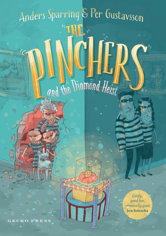 The Pinchers and the Diamond Heist (1), anglická kniha