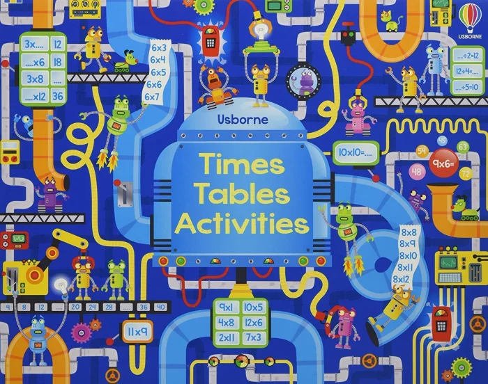 Times Tables Activities, anglická kniha