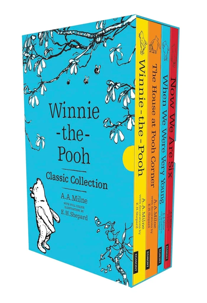Winnie-the-Pooh Classic Collection, kolekcia anglických kníh