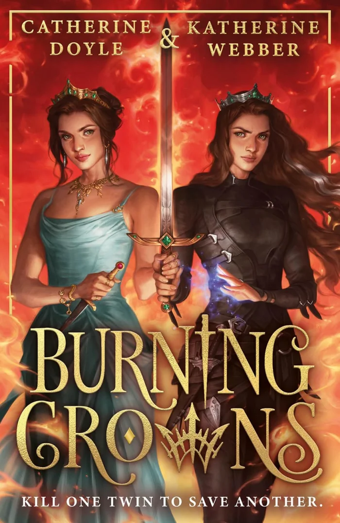 Burning Crowns (3), anglická kniha