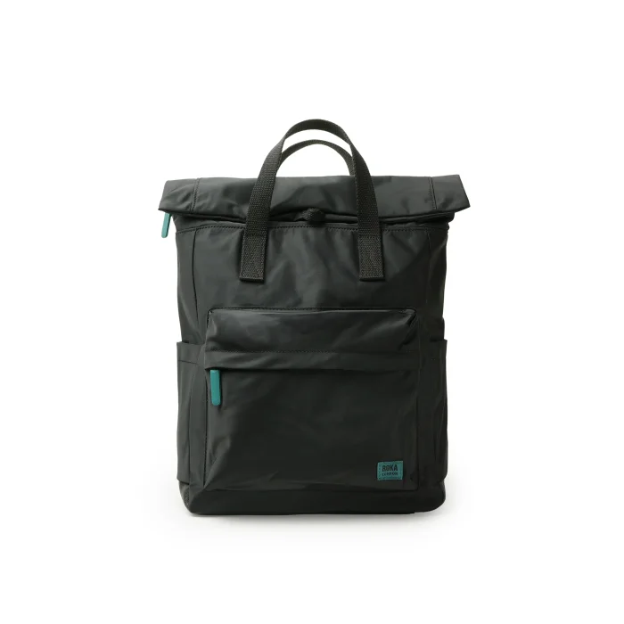 Canfield B All Black Teal Capcule (Recycled Nylon), ruksak M