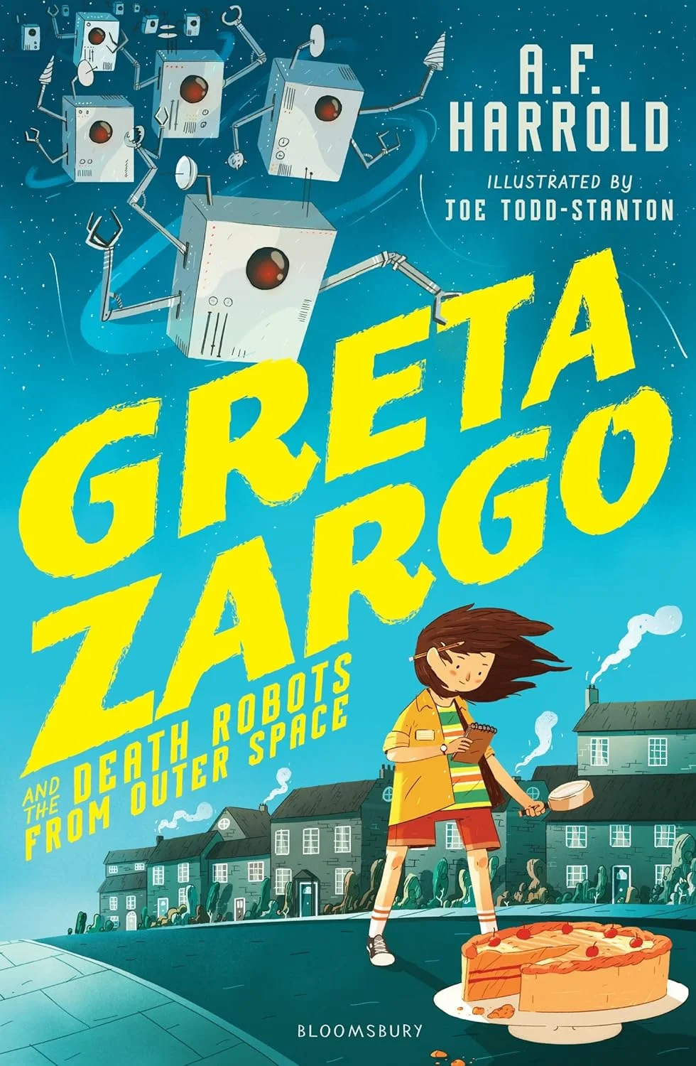 Greta Zargo and the Death Robots from Outer Space, anglická kniha