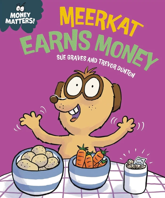 Meerkat Earns Money (L8), anglická kniha