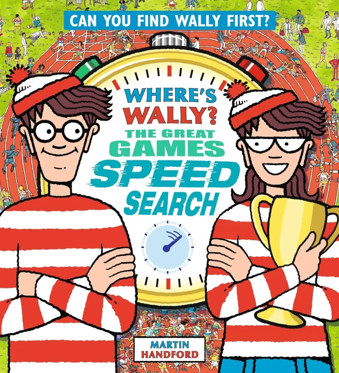 Where's Wally? The Great Games Speed Search, anglická kniha s aktivitami