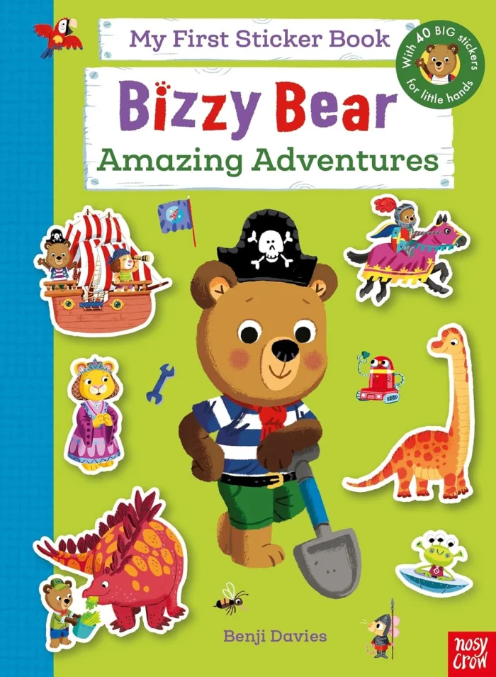 Amazing Adventures (My First Sticker Book), nálepkový zošit