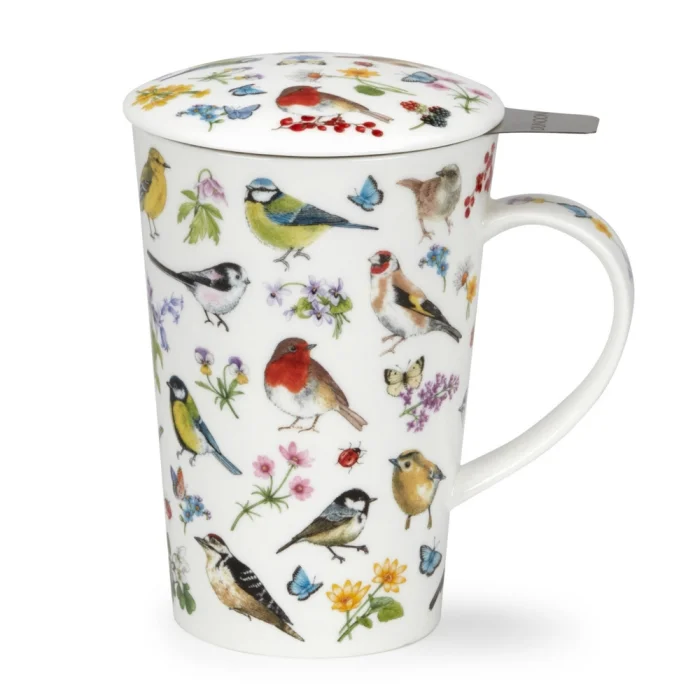Bird Garden, porcelánový hrnček so sitkom