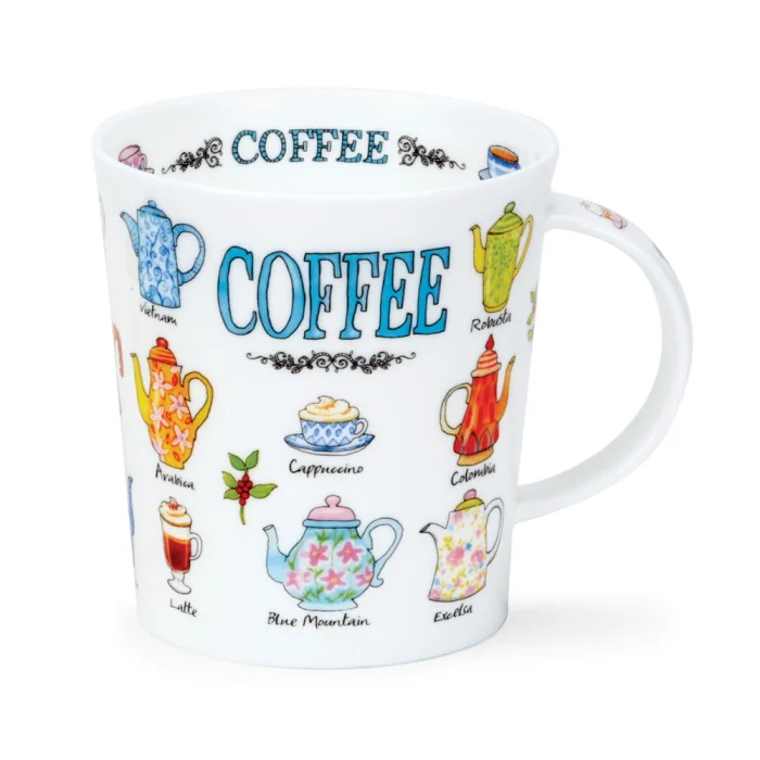 Coffee, porcelánový hrnček