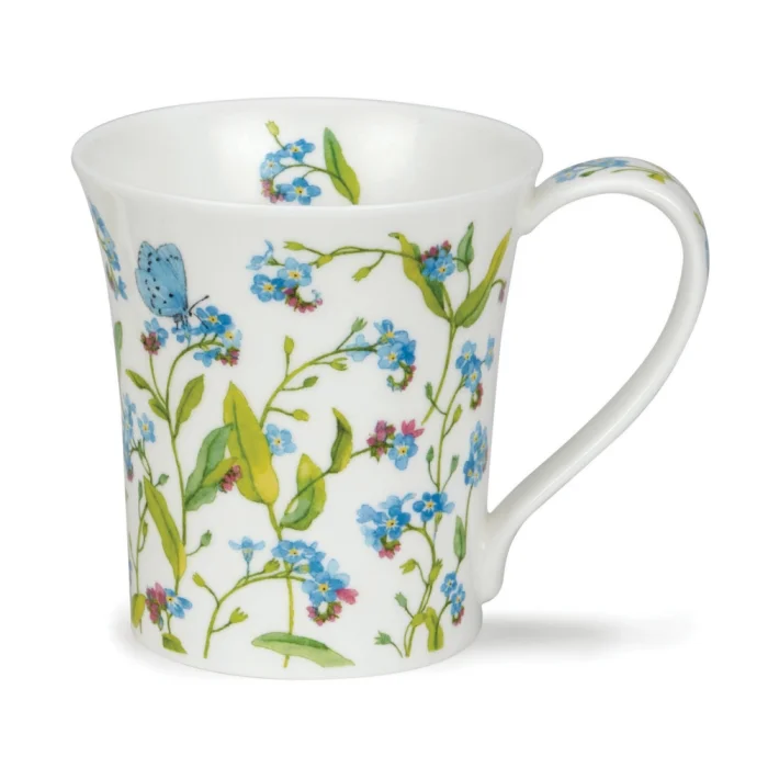 Forget-me-nots Blue, porcelánová šálka