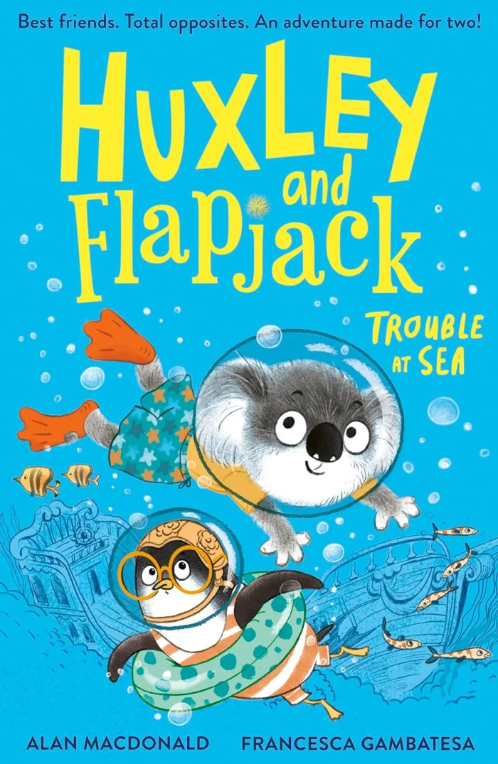 Huxley and Flapjack: Trouble at Sea (2), anglická kniha