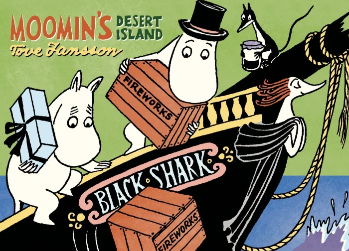 Moomin's Desert Island, anglická kniha - komiks
