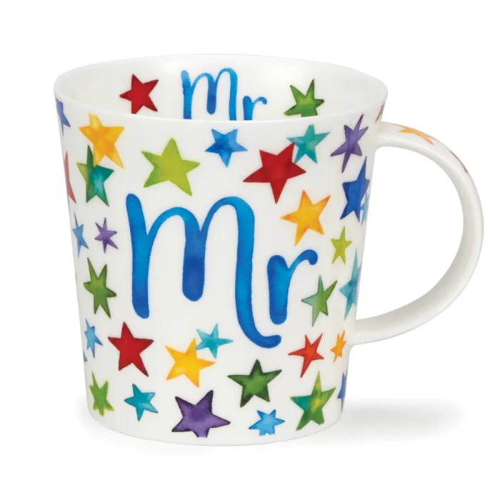 Mr, porcelánový hrnček