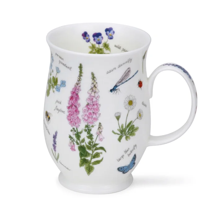 Nature's Notebook Foxglove, porcelánový hrnček