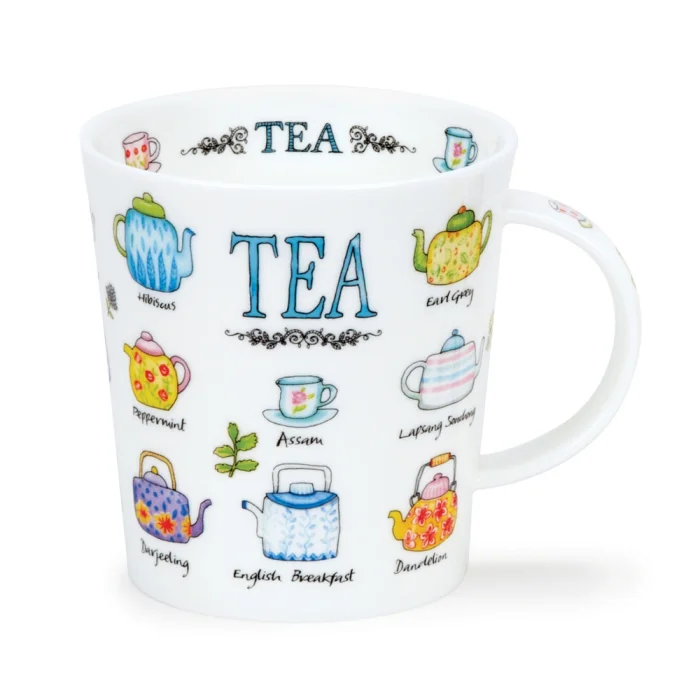 Tea, porcelánový hrnček