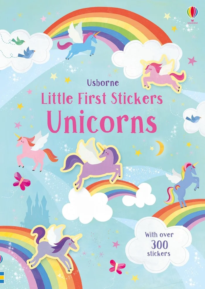 Unicorns, nálepkový zošit