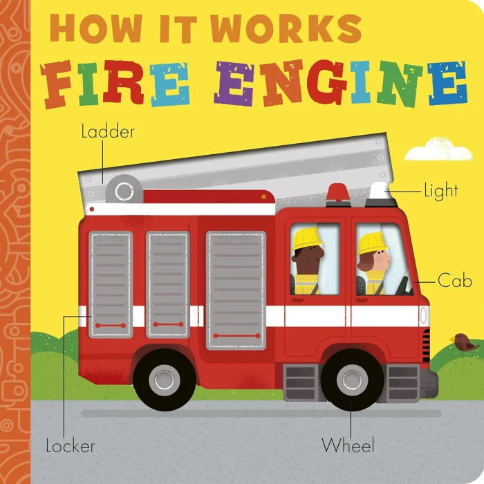 How it Works: Fire Engine, anglická kniha - leporelo