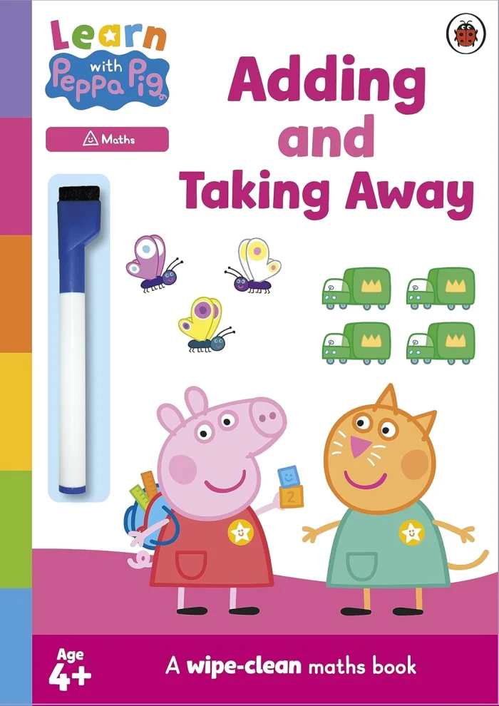 Learn with Peppa: Adding and Taking Away, pracovný zošit