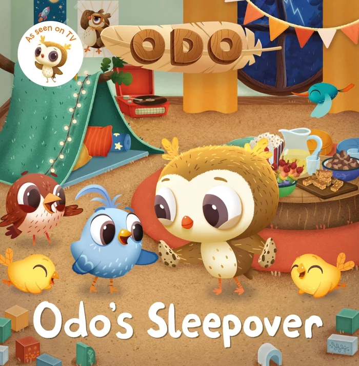 Odo's Sleepover, anglická kniha