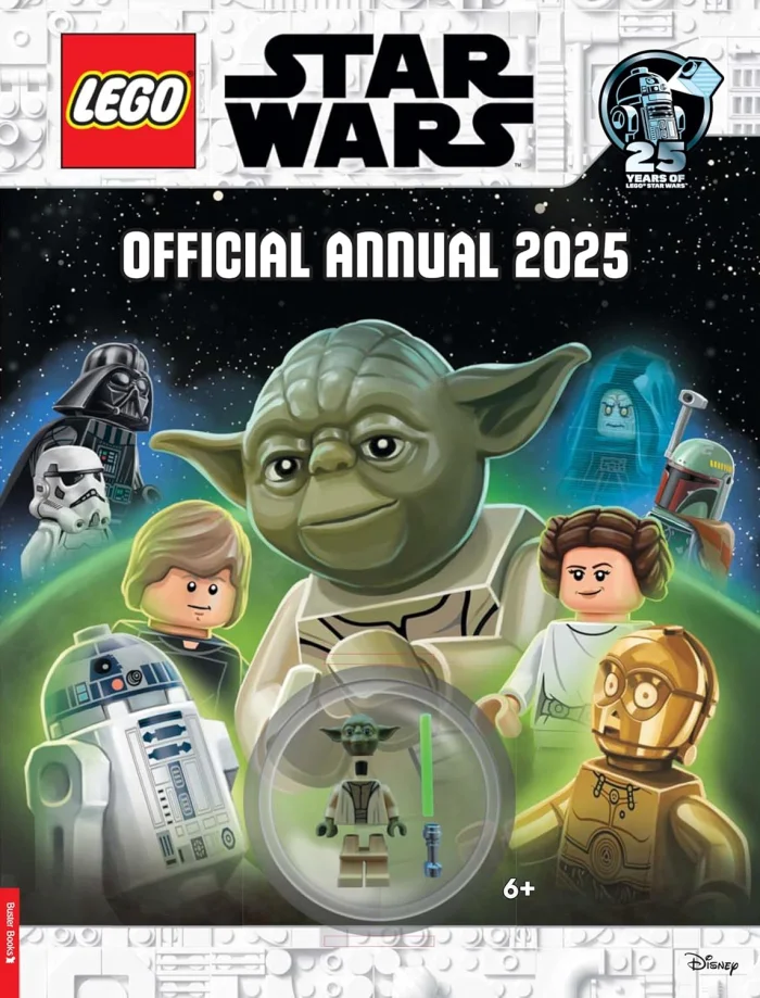 Official Annual 2025, kniha s úlohami a Lego panáčikom