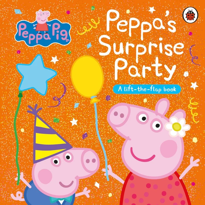 Peppa's Surprise Party, anglická kniha - leporelo