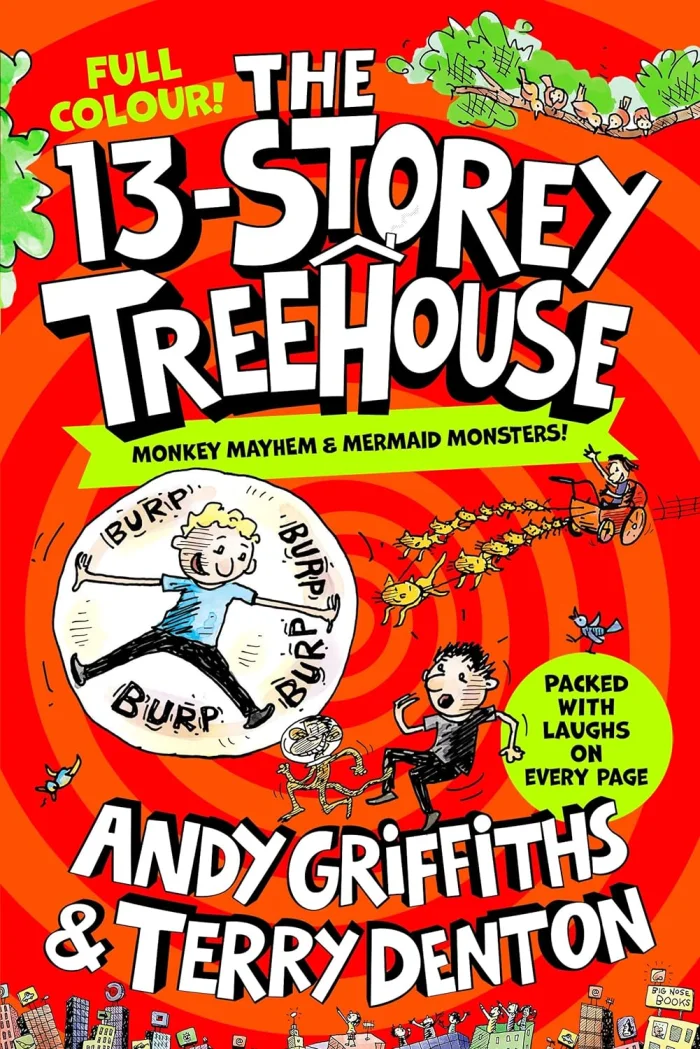 The 13-Storey Treehouse (1) Colour Edition, anglická kniha