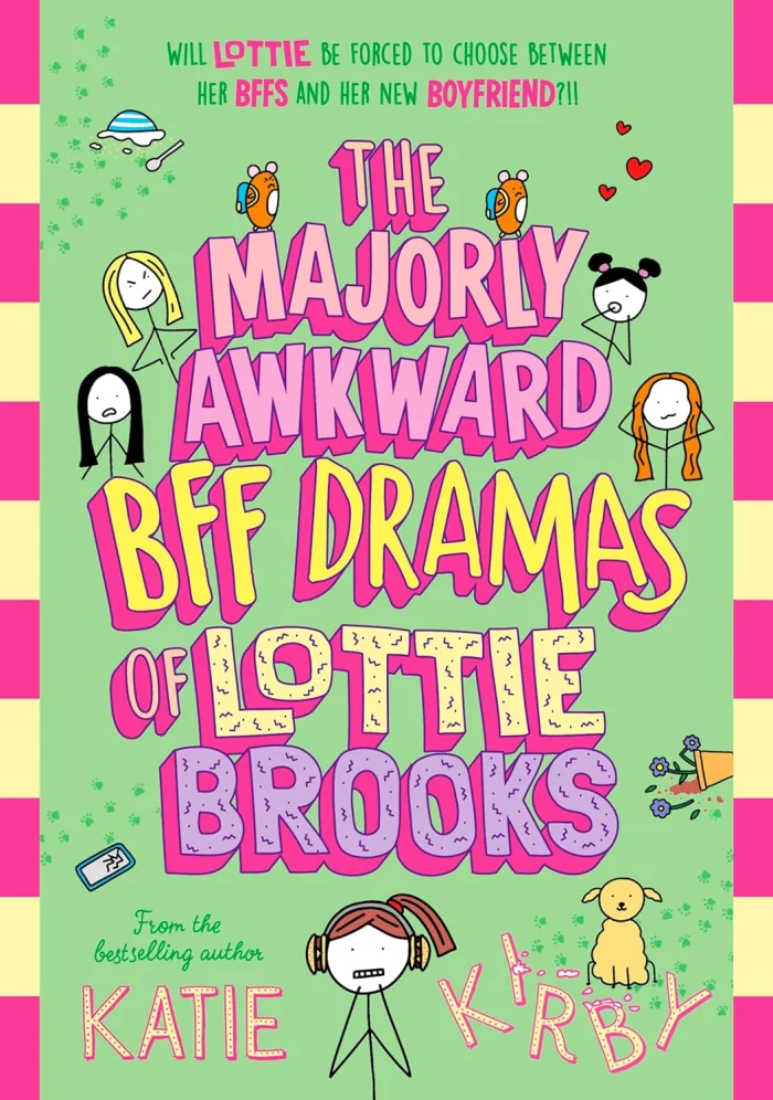The Majorly Awkward BFF Dramas of Lottie Brooks (6), anglická kniha