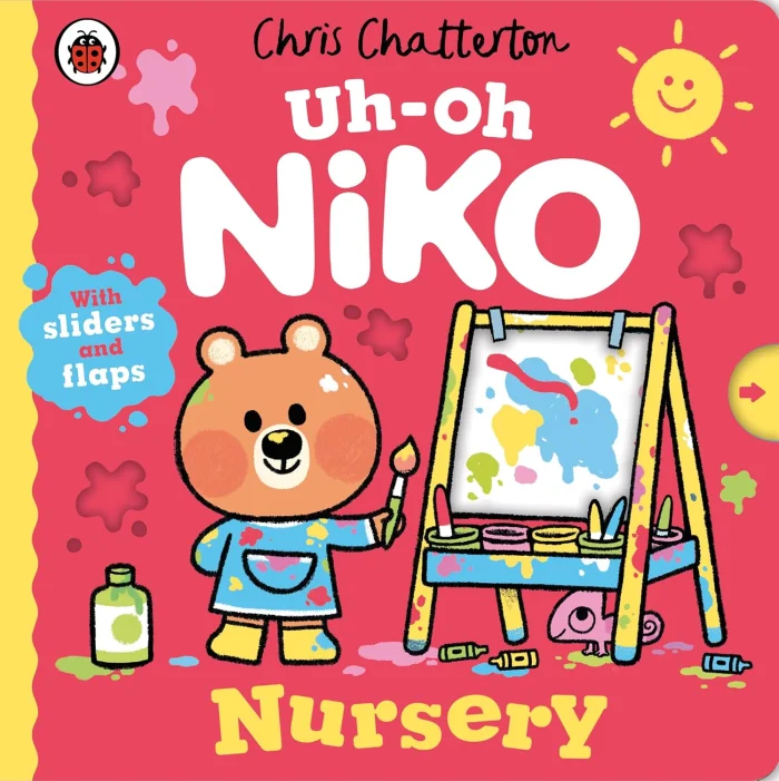 Uh-Oh, Niko: Nursery, anglická kniha-leporelo