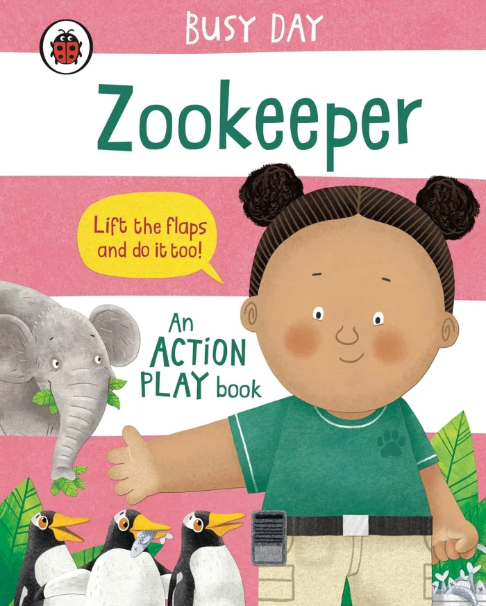 Zookeeper, anglická kniha - leporelo