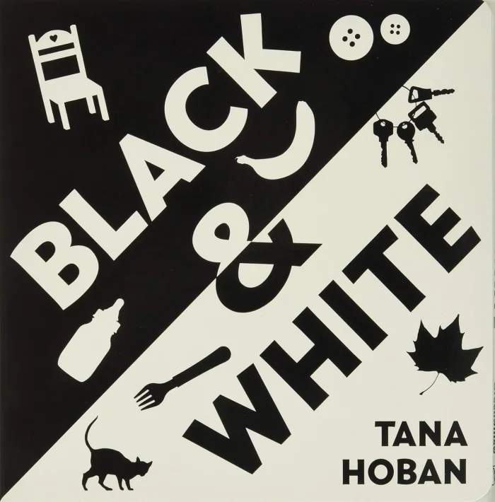 Black & White, anglická kniha - rozkladacie leporelo