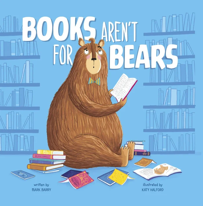 Books Aren't for Bears, anglická kniha